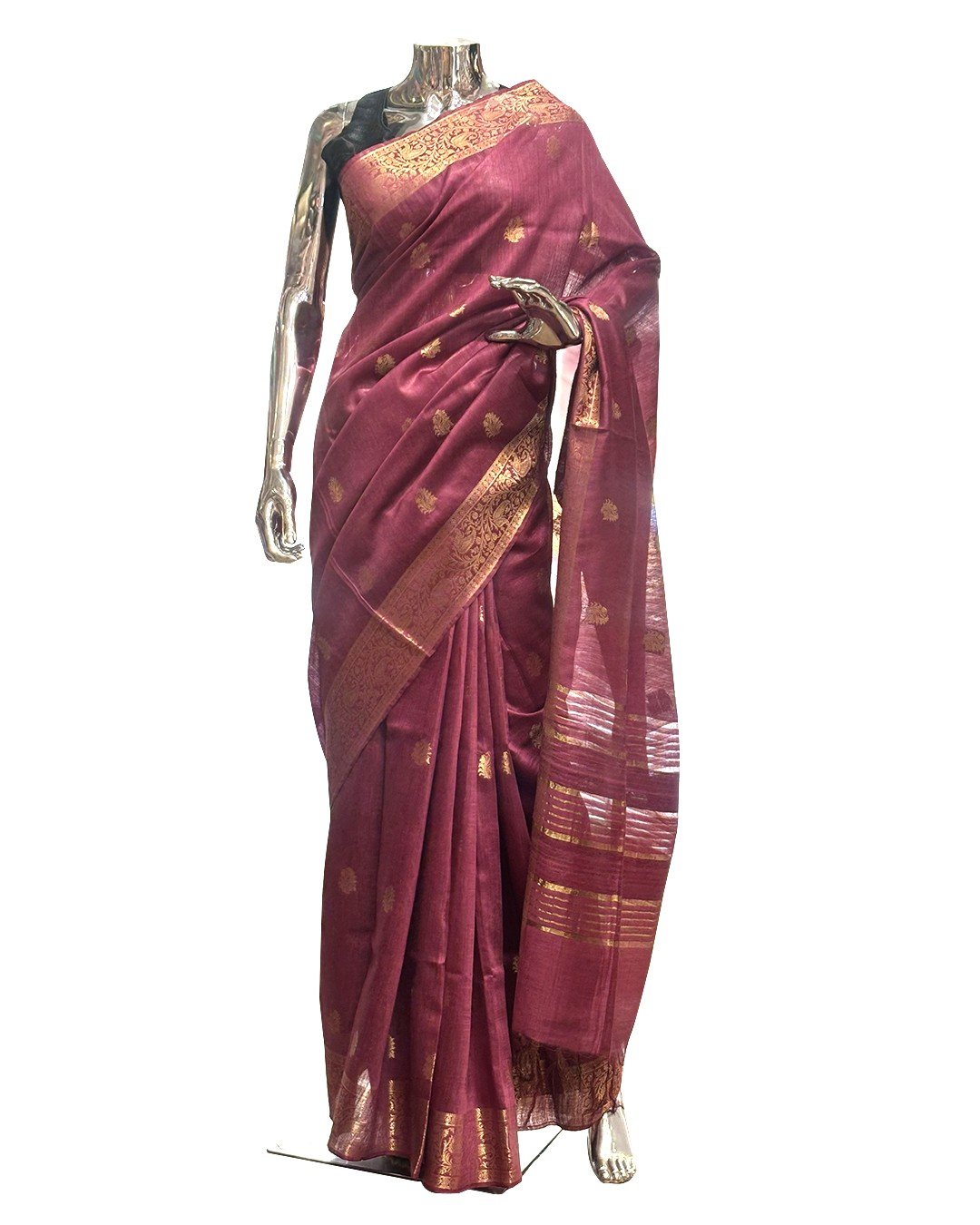 Moonga Silk Saree Design