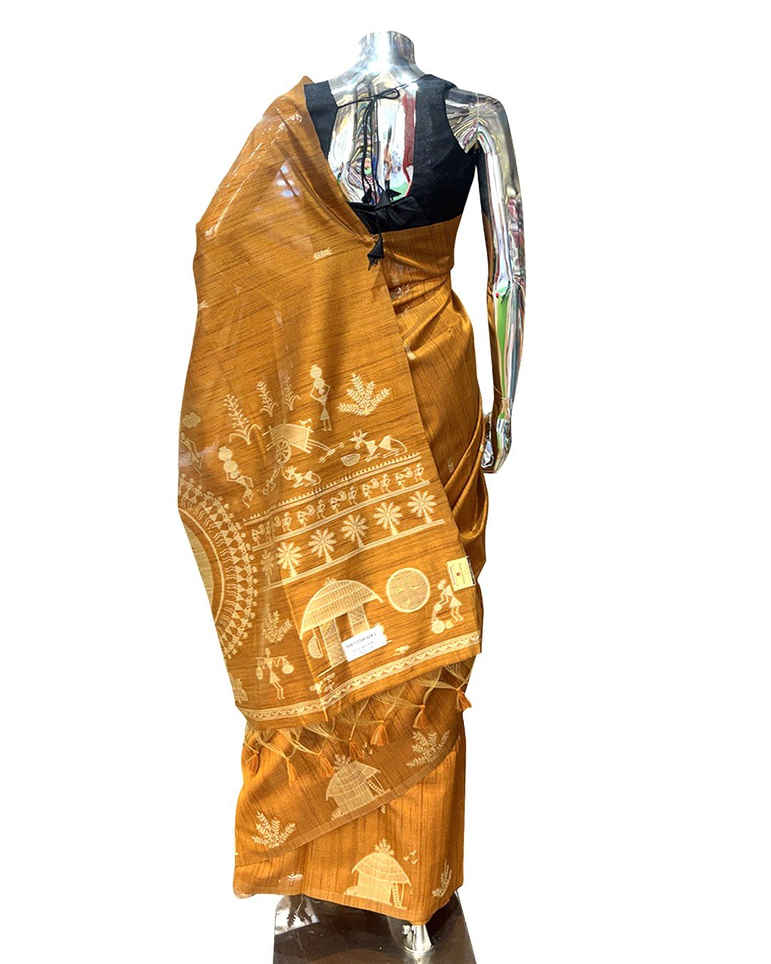 8.Raw Silk With Waving (3550) Back